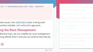 How to Edit a Specific Row in a React Table with Ease
