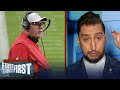 Arians is overconfident in playing a decent game — Nick on Bucs v Vikings | NFL | FIRST THINGS FIRST