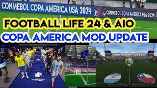 PES 2021 COPA AMERICA 2024 Released Update Adboard,Tunnel & Conerflag