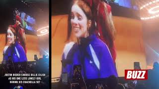 Justin Bieber Chooses Billie Eilish As His One Less Lonely Girl During His Coachella Set