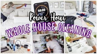 Extreme Power Hour Speed Clean | Clean With Me 2022 | Daily Cleaning Routine Motivation