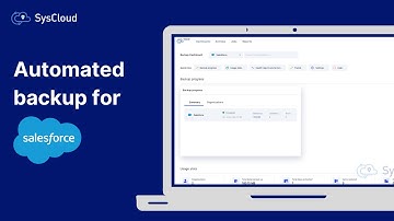 SysCloud Backup for Salesforce | Product Demo Video