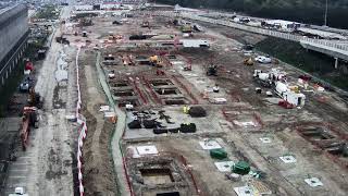 Manchester Airport transformation time lapse Feb 2018