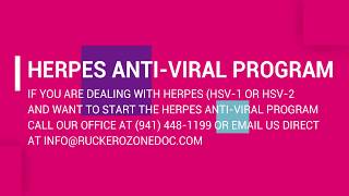 Herpes Treatment Subcutaneous Ozone, Bino Rucker, M.D.