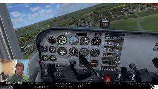 FSX SE RAFAC Pilot Nav Tutorial 6   ILS Approach in a Cessna 172