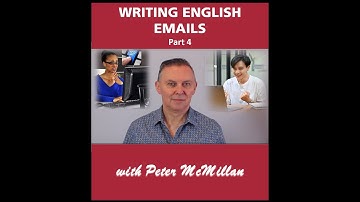 Writing Effective Emails, Part 4 in the series.