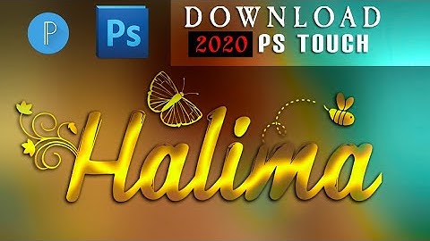glassfont dp editing || download ps touch free full update 2020 || step by step guide