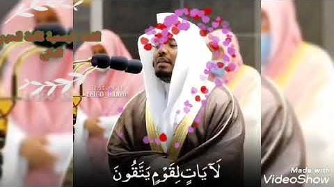 من أروع ماتلا  الشيخ د.ياسر الدوسري تلاوات من وحي الخيال