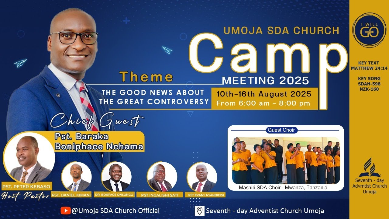 CAMP MEETING 2025 // Day 3 // EVENING SERVICE // 12th AUGUST 2025 - YouTube
