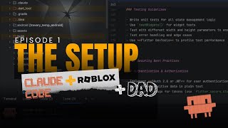 Making A Roblox Game Using Claude Code AI + My DAD - Episode 1