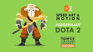 PowerPoint Art - Motion & Speed Art - Juggernaut DOTA 2 screenshot 4