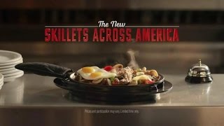 TV Commercial - Denny's Philly Cheese Steak & Egg Skillet - America's Diner Is Always Open