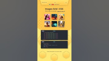 Create Stunning Image Grid Layouts in css #html #css #webdevelopment #coding #shorts
