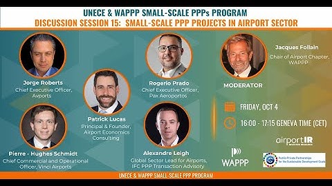 Small-scale PPPs Discussion Session #16_Small-scale PPP Projects in Airport Sector