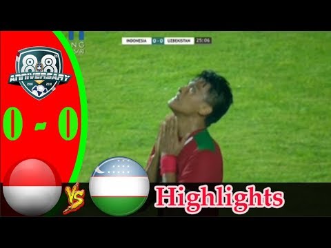Indonesia U23 vs Uzbekistan U-23 0-0 | Full Highlights Extended | PSSI Anniversary Cup | 03/05/2018
