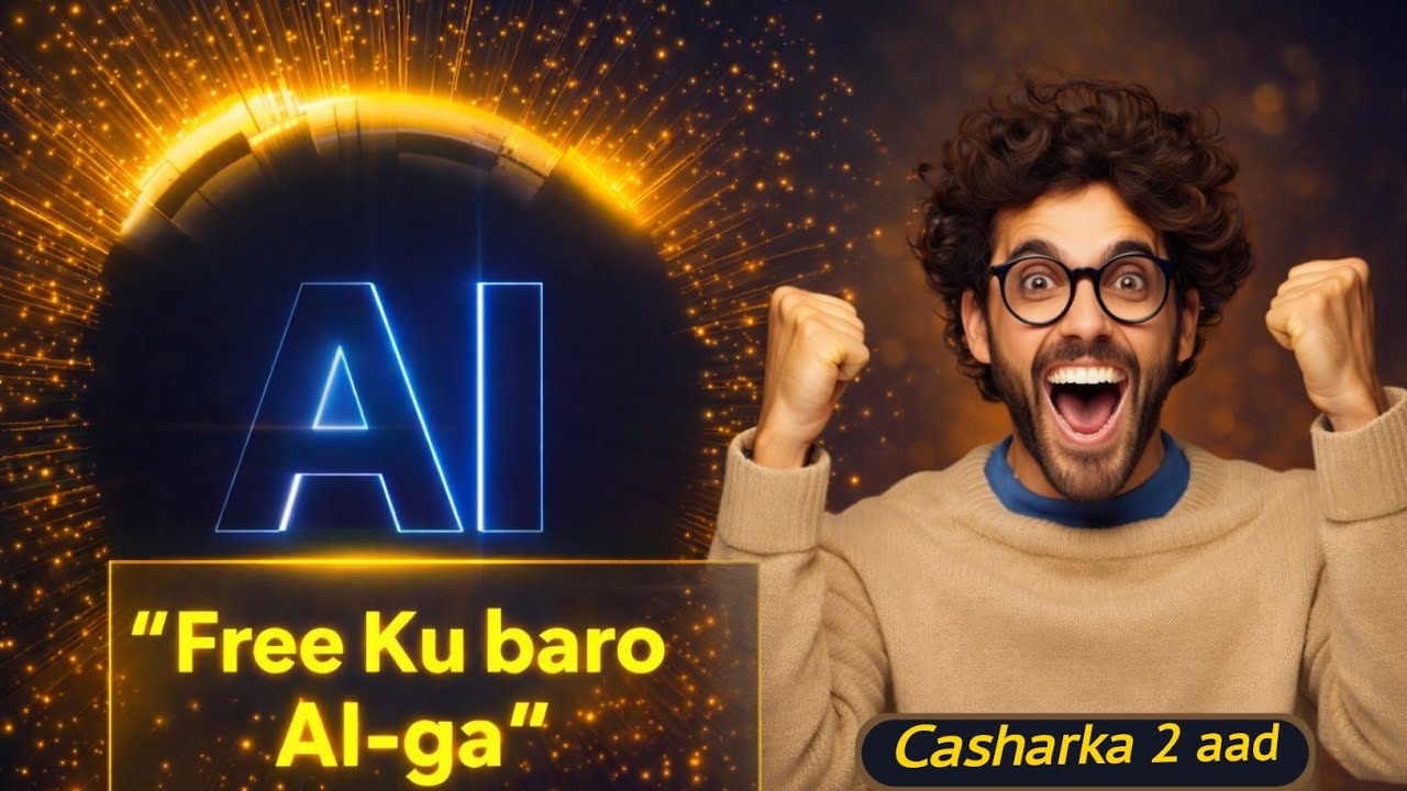  Wax walba ogow adigoo isticmaalaya Ai.  Casharka 2 aad 