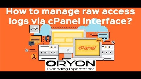 How to manage raw access logs via cPanel interface?