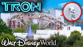 TRON Coaster BOARDED UP - Work Halt Imminent? - Disney News