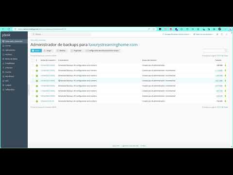 Como restaurar backup desde plesk - Moshipp