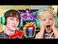 GIFTING My Friend $1000 V-BUCKS for the NEW ITEM SHOP! (unbelievable reaction)