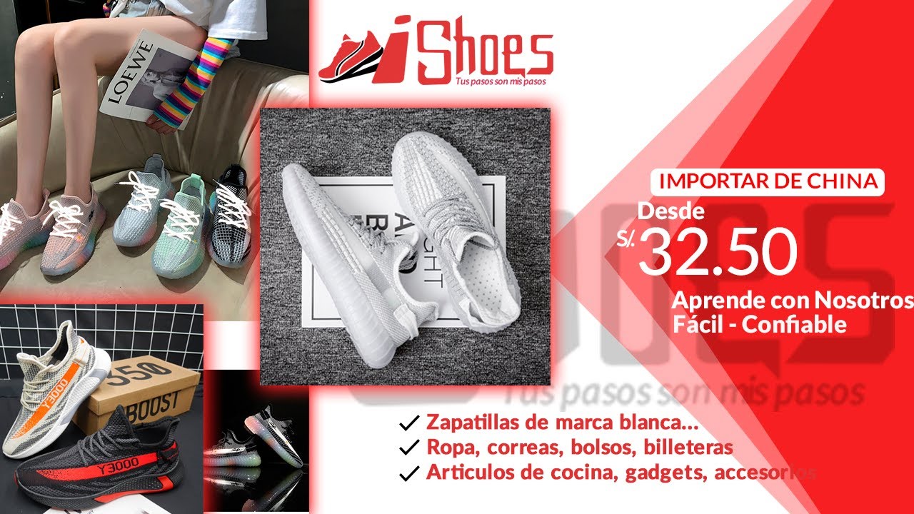 IMPORTAR ZAPATILLAS DE CHINA 2020 🚢 ALIBABA 🚢 IMPORTACION
