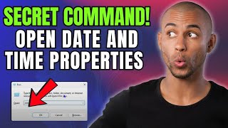OPEN Windows Date and Time Properties with This SECRET RUN Command!