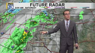 Some precipitation, cooler, & breezier eventually