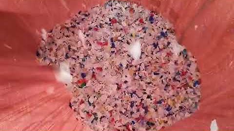 Plastic color separation machine