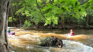 Swollen  River   Hiking  at Ken Lockwood Gorge (NJ) after a storm