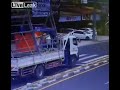 Liveleak com   Electrocuted! Taiwan Truck Crew Escape with Their Lives