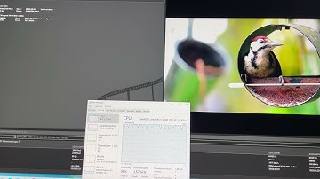 Video export in VSDC (free  Video editing software) GPU and CPU Usage of 4k Video