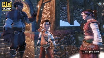 Xenia Xbox 360 Emulator - Fable 2 Ingame / Gameplay! 2k 1440p (Custom build)