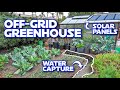 How i capture sun and rain to power my greenhouse