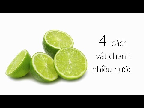 Video: Cách Vắt Chanh