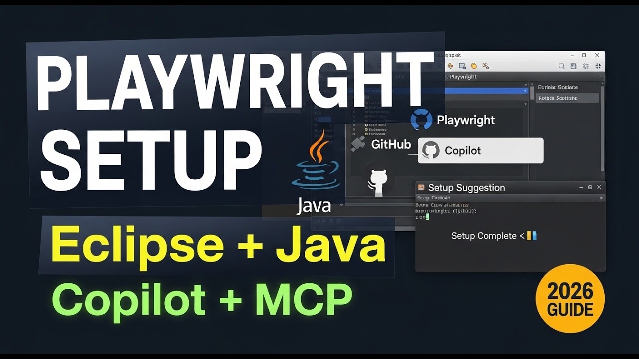 Start Automation Testing Without Coding | Playwright Java + Copilot ...