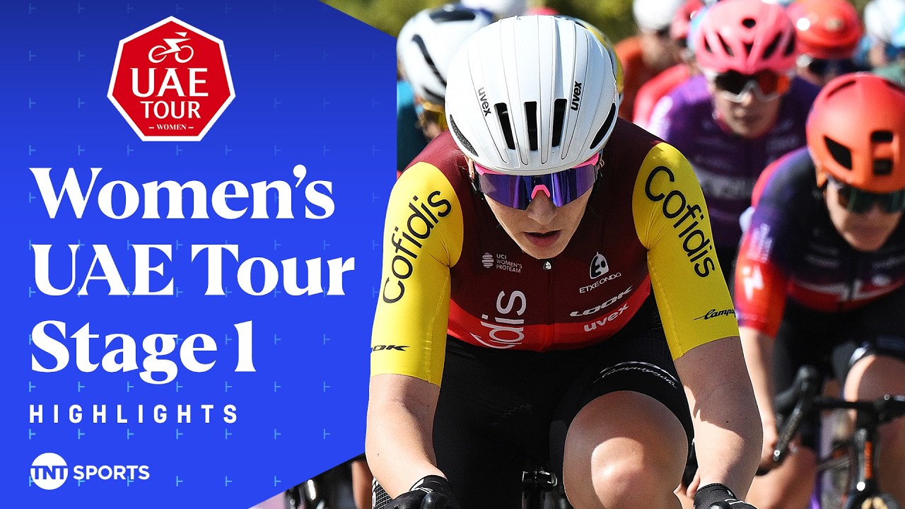 IN A LEAGUE OF HER OWN! 🔥 | Women's UAE Tour 2026 Stage 1 Race Highlights | TNT Sports Cycling