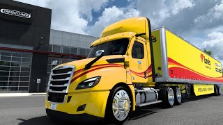 Loves Truck Tire Care | Freightliner Cascadia | Zeemods N14 | 53 Ft. Dry Van | Tires | ATS | Ep. 305