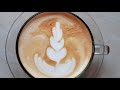 Making a latte with saachi espresso machine shorts