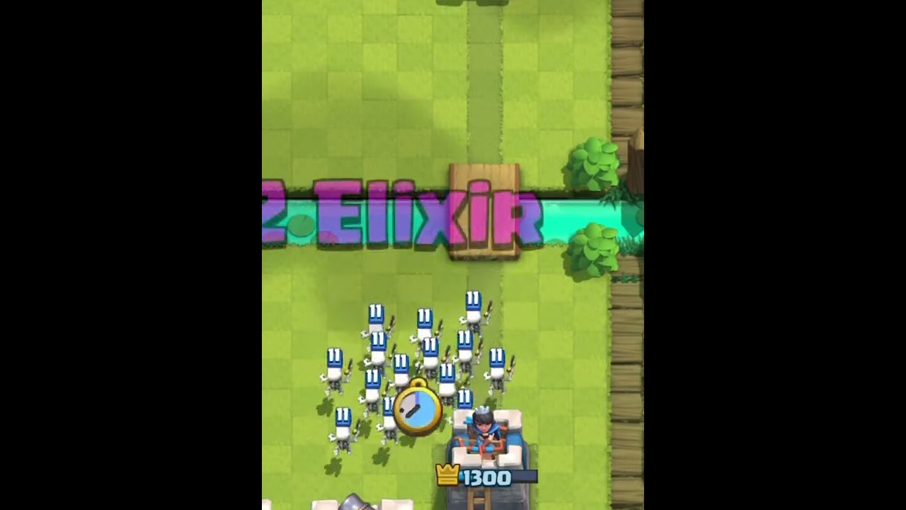 Clash royale reverse motion!