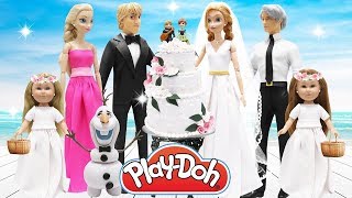 Play Doh Frozen Wedding Anna & Kristoff Elsa Jack Frost Olaf My Life As Bridemaids I Wedding Cake Play Doh Frozen Wedding Anna & Kristoff Elsa Jack Frost Olaf My Life As Bridemaids I Wedding Cake