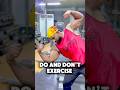 Do and don’t exercises #workouttips #motivation #fitmomsinspire #eassyworkout
