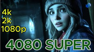 Until Dawn Remake Pc - R7 5800x3D - RTX 4080 SUPER Performance Test 4K/2K/1080p #3