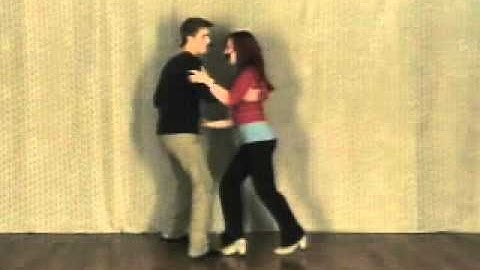 Basic Triple Time 6-count Swing - Jitterbug Dance Lesson, Laura Glaess, Mike Roberts #637