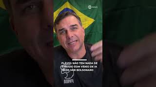 There is nothing wrong with Jair's AI video, says Flávio Bolsonaro | #SBTNews