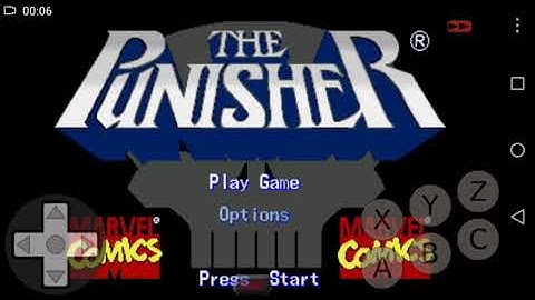 The Punisher 1993 | playing The Punisher 1993 Using Emulator on Android