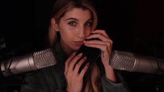 Tiny Taps & Subtle Mouth Sounds  (No Rain) ASMR