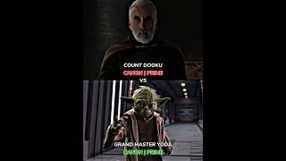 Count Dooku vs Yoda #starwars #1v1