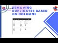 Removing duplicates based on columns Solution No:-11 | uipath | 2024