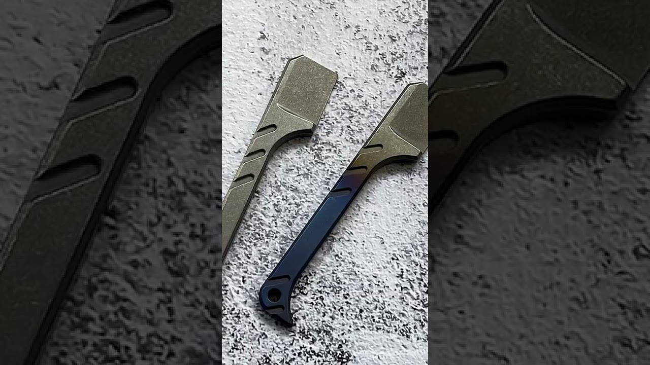 Titanium Alloy Crowbar Bottle Openers