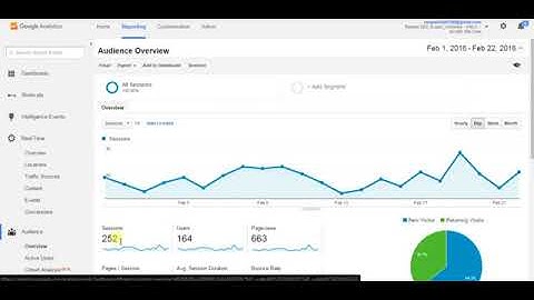 58 how to measure website traffic google analytics   Audience reports in Hindi Part 2